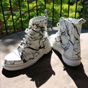 Marble Dr. Martens